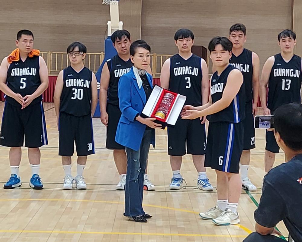 지적장애농구 사진